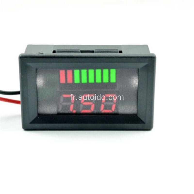 LED 12V 72V DIGAT-DIGAUX VOLTMETER VOITURE