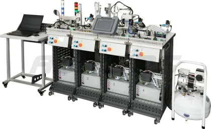 ADIKERS Vocational Mechatronics Training Kit: PLC Training Equipment for Mechatronics Labs