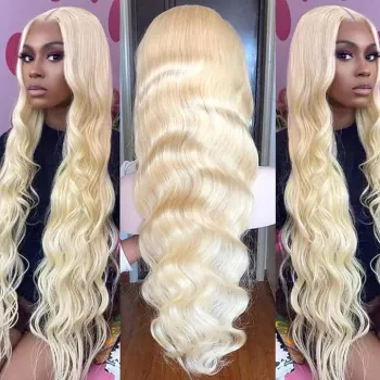 Lace Front Wig Human Hair 13x4 Blonde Lace Front Wigs Human Hair(30inch, 13X4 body wave wig)