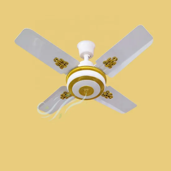 Small Unique White Ceiling Fans without Lights
