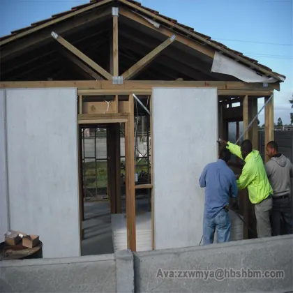 Sound&heat Insulation Fiber Cement Board With Square Edge