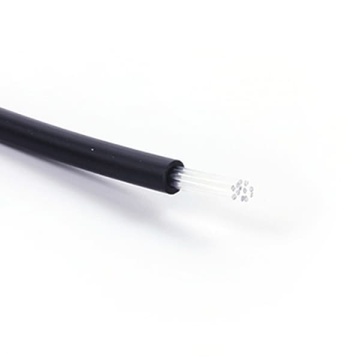 Fios leves de fibra óptica de 0,75 mm com jaqueta clara