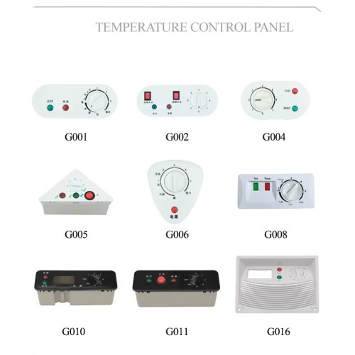 Refrigerator side light knob box gear switch