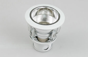 Recessed Fluorescent Downlights Fixture With E27 Lamp Holder