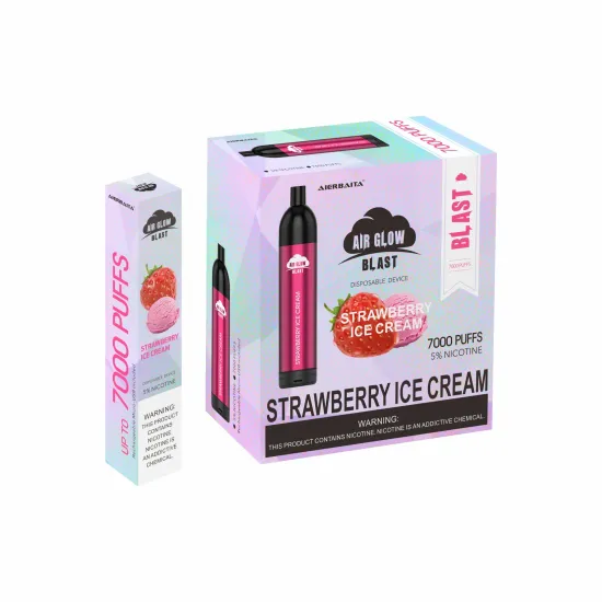 Disposable E Cigarette 7000 Puffs 5 Classic Flavors