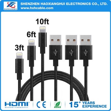 Amazon Hot Selling 1m Charging Data Cable for iPhone