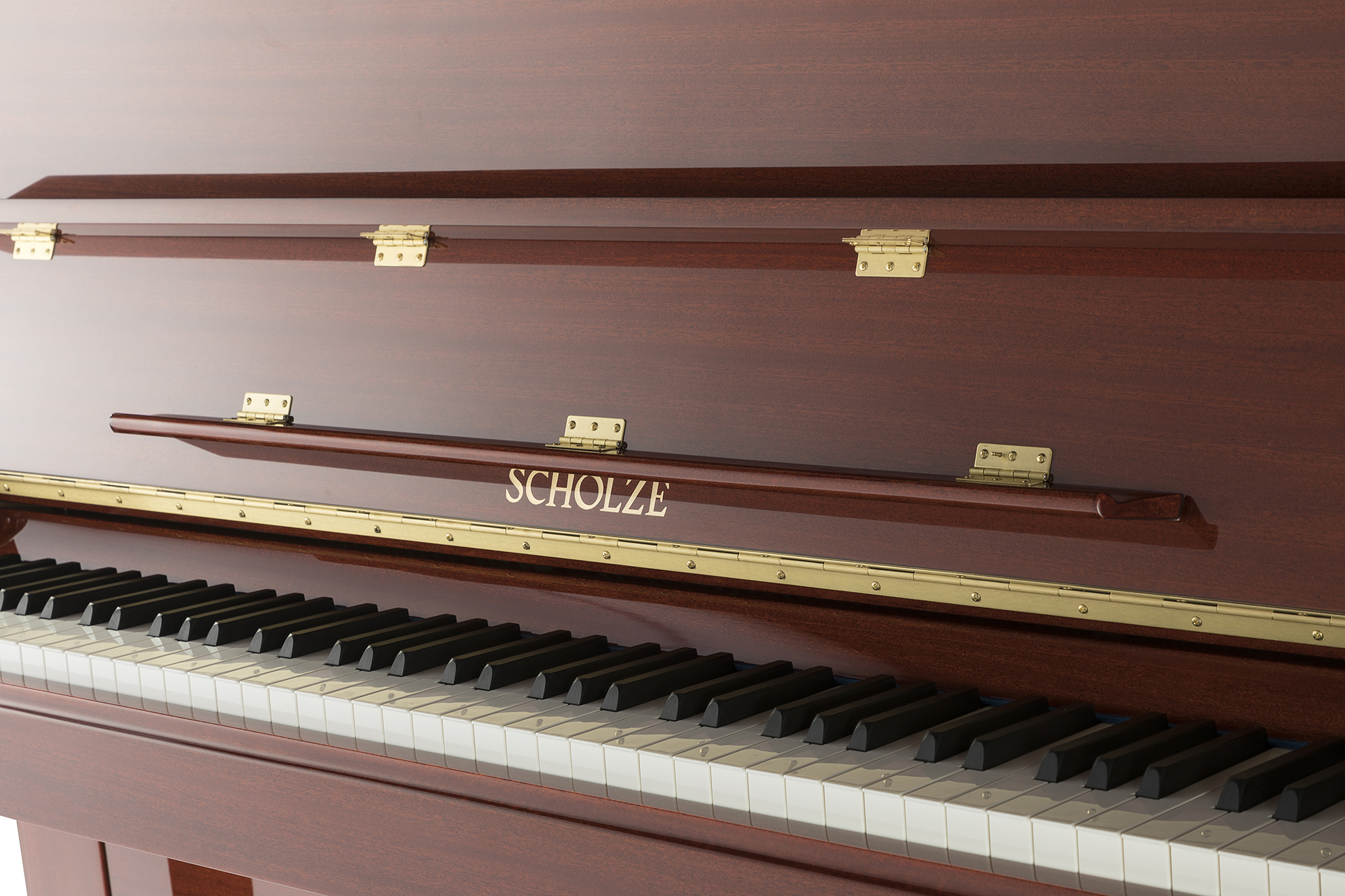 Petrof · Scholze NS-3C Piano mahoniowy kolorowy polski muzyka nauczanie 123 cm Europejskie Petrof Craft Professional Acoustic Piano