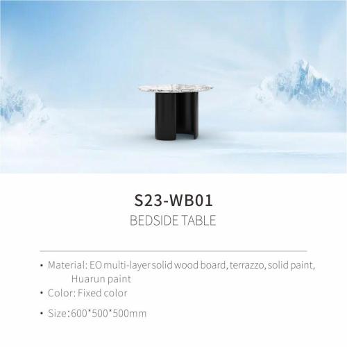 High-end Furniture Bedside Table Modern bedroom furniture night stand bedside table Supplier