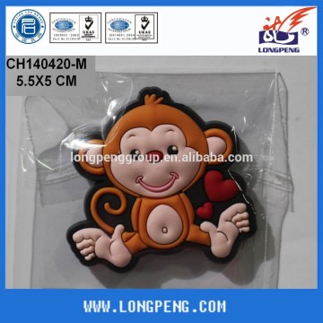 Souvenir Monkey Pvc Fridge Magnet