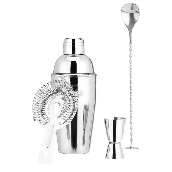 4pcs Stainless Steel Bar Tool Set