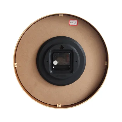 Nordic Silent Wooden Wall Clock