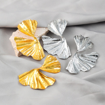 Brave Light 2024 Nouvelles boucles d'oreilles en alliage en alliage - Bijoux exagéré personnalisés pour la mode des femmes