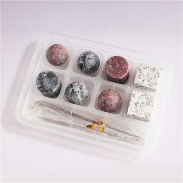Wholesale Marble Ice Cube Chiller Stones for Whisky and Other Drinks - Bar Accessories in Grey, Black, and White