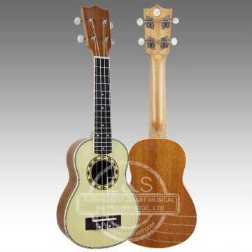 Arched Back 21'' Solid Top Soprano Ukulele