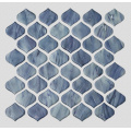 Blue Art Hotel Wall Splash Back Tiles Décoration