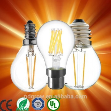 looking business partnership A60 LED filament bulb with plastic