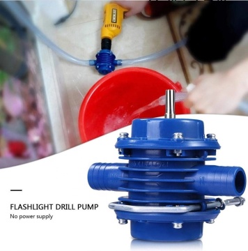 Heavy Duty Self-Priming Hand Electric Drill Water Pump for Home Garden Centrifugal