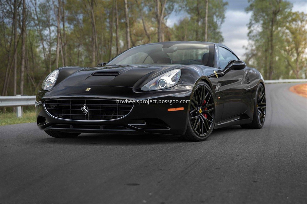 H R Tech Wheels Hr0210 Gloss Black Ferrari