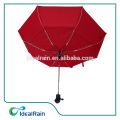 赤い風に強いハングバッグの傘