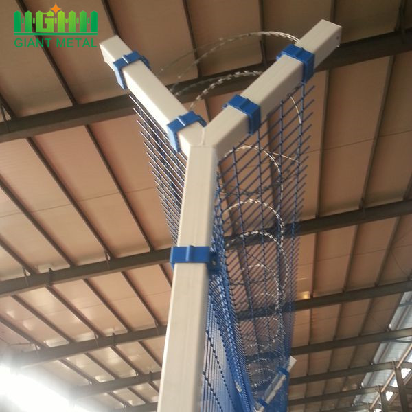 High Security Metal Anti Climb Airport Fence