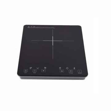 220V Single Burner Induction Cooker with Safety Shutoff and Cooker Hood