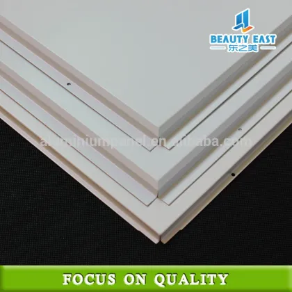 Square metal ceiling perforated aluminum false ceiling