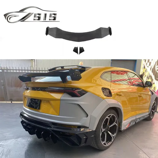 MSY Style Dry Carbon Fiber Rear Trunk Spoiler for Lambo URUS 2018