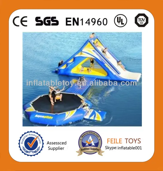 inflatable floating water park