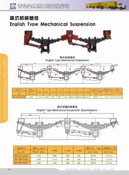 Mechanical Suspension - English 2 Axle Suspension