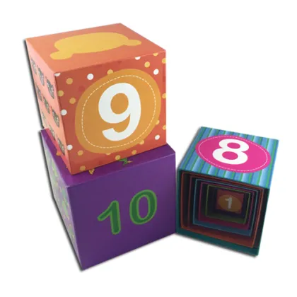 Cardboard Decorative Building Block Toys