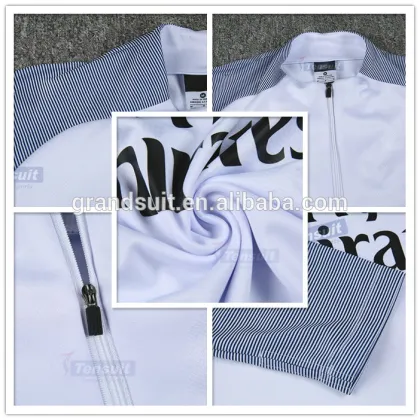 Popular football team sports tracksuit long sleeve for men cheap top quality sweater suit slim fit pants football training set