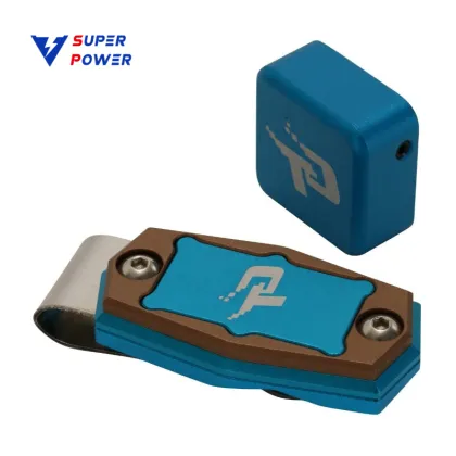High-Quality Magnetic Billiards Chalk Holder for Pool Cues