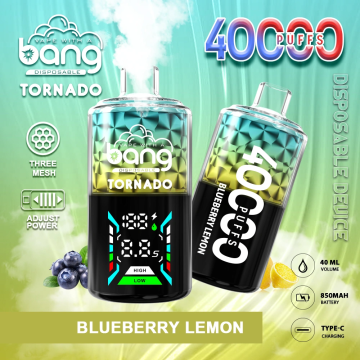 Bang Tornado 40000 พัฟ vape disposerive disposerive