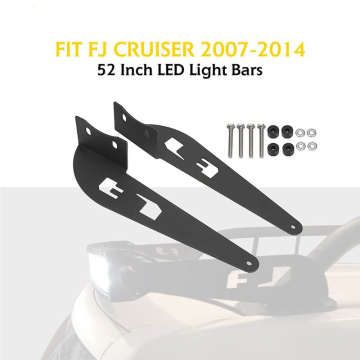 Replacement Upper Windshield Mounting Brackets for 52" LED Light Bar Toyota FJ Cruiser 2007-2014
