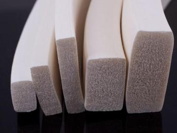 silicone sponge stripe,silicone sponge extrusion