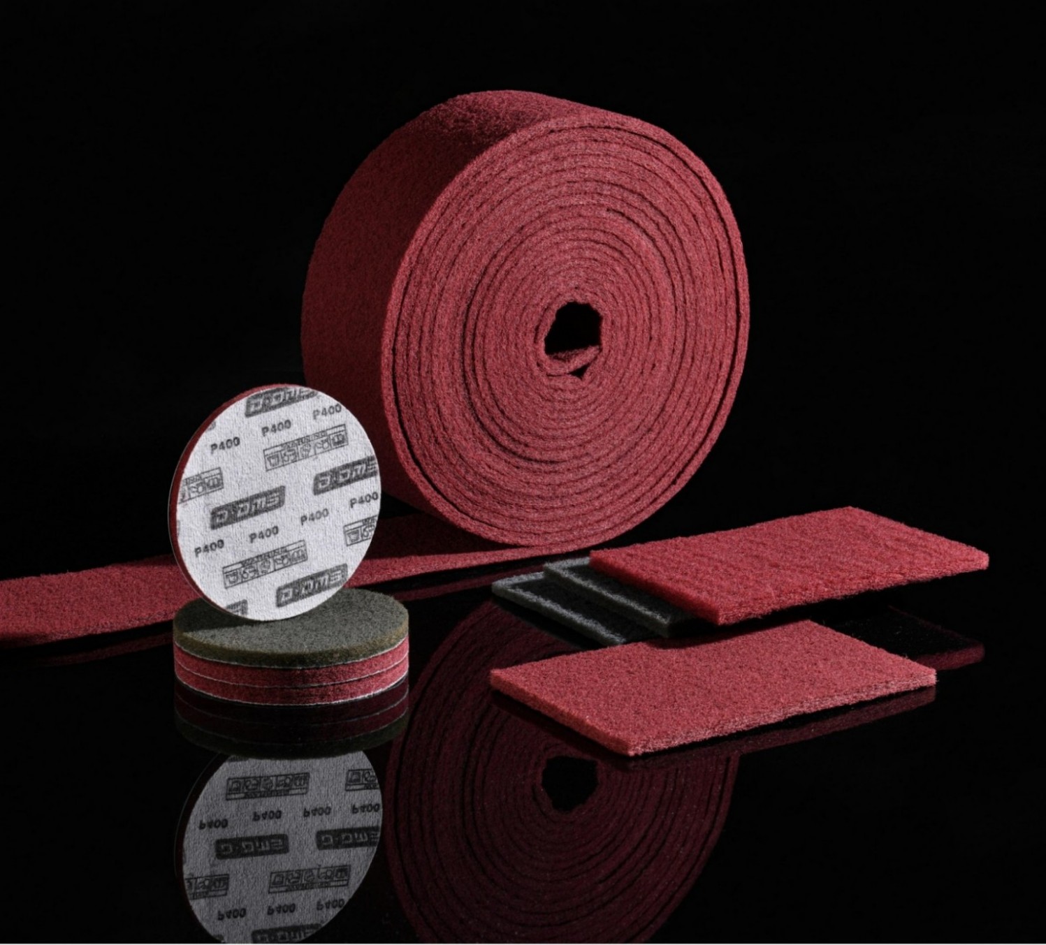 Car polishing non-woven abrasive
