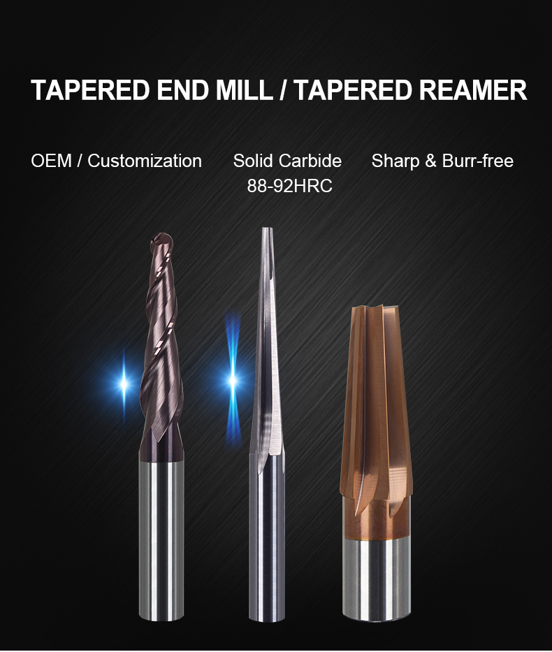 TAPERED END MILL 