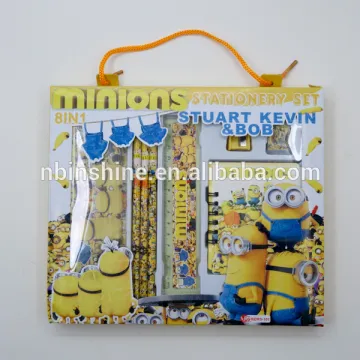 Stationery set pupil prize stationery gift 8 pcs/lot wholesale stationery gift set
