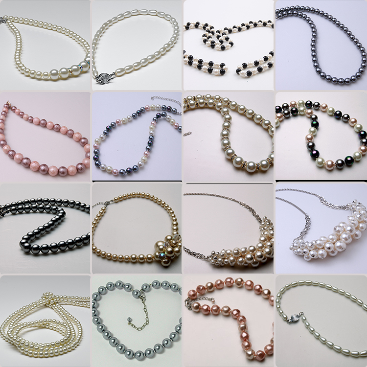 Long Pearl Necklaces in Bulk