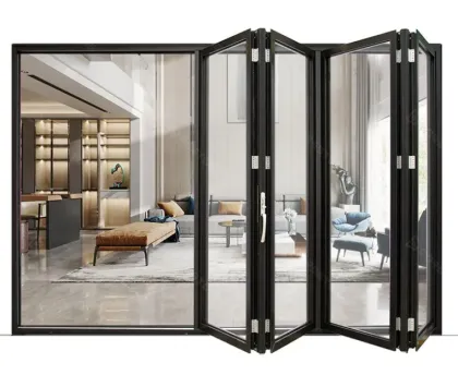 Aluminium Folding Door Price Exterior Patio Accordion Door