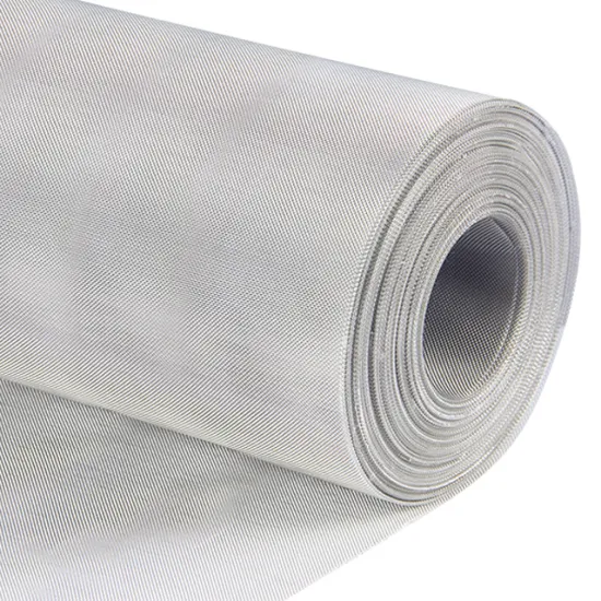 Wholesale Food Grade Twill Weave 304 316 316L Stainless Steel Wire Mesh