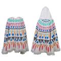 Crianças coloridas Surf Hooded Poncho Tonto com borla