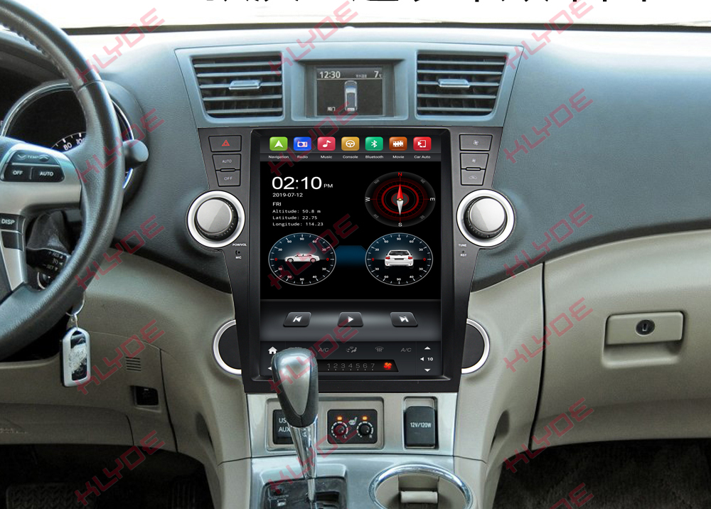 android stereo for Toyota Highlander 2014 