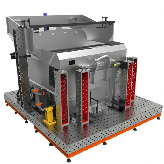 Hot Sale Antirust 3D Welding Table System with Jigs and Fixtures from China Manufacturer