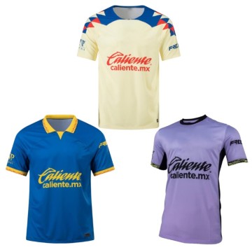 Mexico Club America Soccer Jersey 23/24: Thai Fans Player Version - Messi, Ronaldo, Neymar, Bellingham Football Shirt