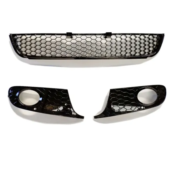 KSEEK Modified Front Grille for VW Golf 6 Fog Light Frame Kit Facelift