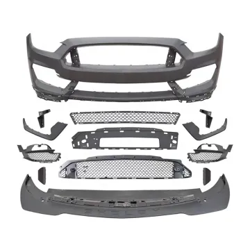 GT350 R Style Front Bumper Lip Grill Kit for Mustang 2015-2017