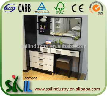 wooden wardrobes with dressing table