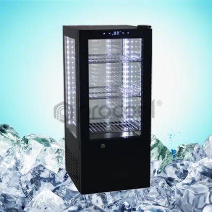 Four Glass Refrigerator Showcase