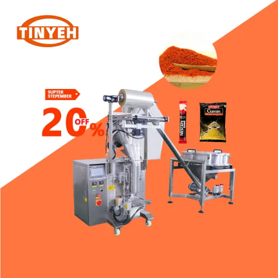 Automatic Volumetric Moringa Powder and Chilli Pepper Packaging Machine